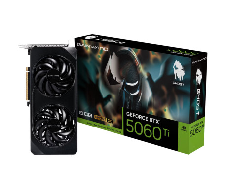 GAINWARD RTX5060Ti Ghost 8GB GDDR7 128Bit (NE7506T019P1-GB2062B) Ekran Kartı - Ekran Kartları ürünleri tekmarshop.com'da
